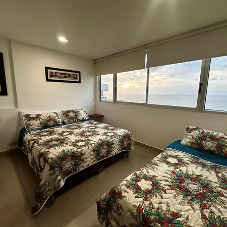 Con Vista Al Mar Piso 19 Bocagrande *