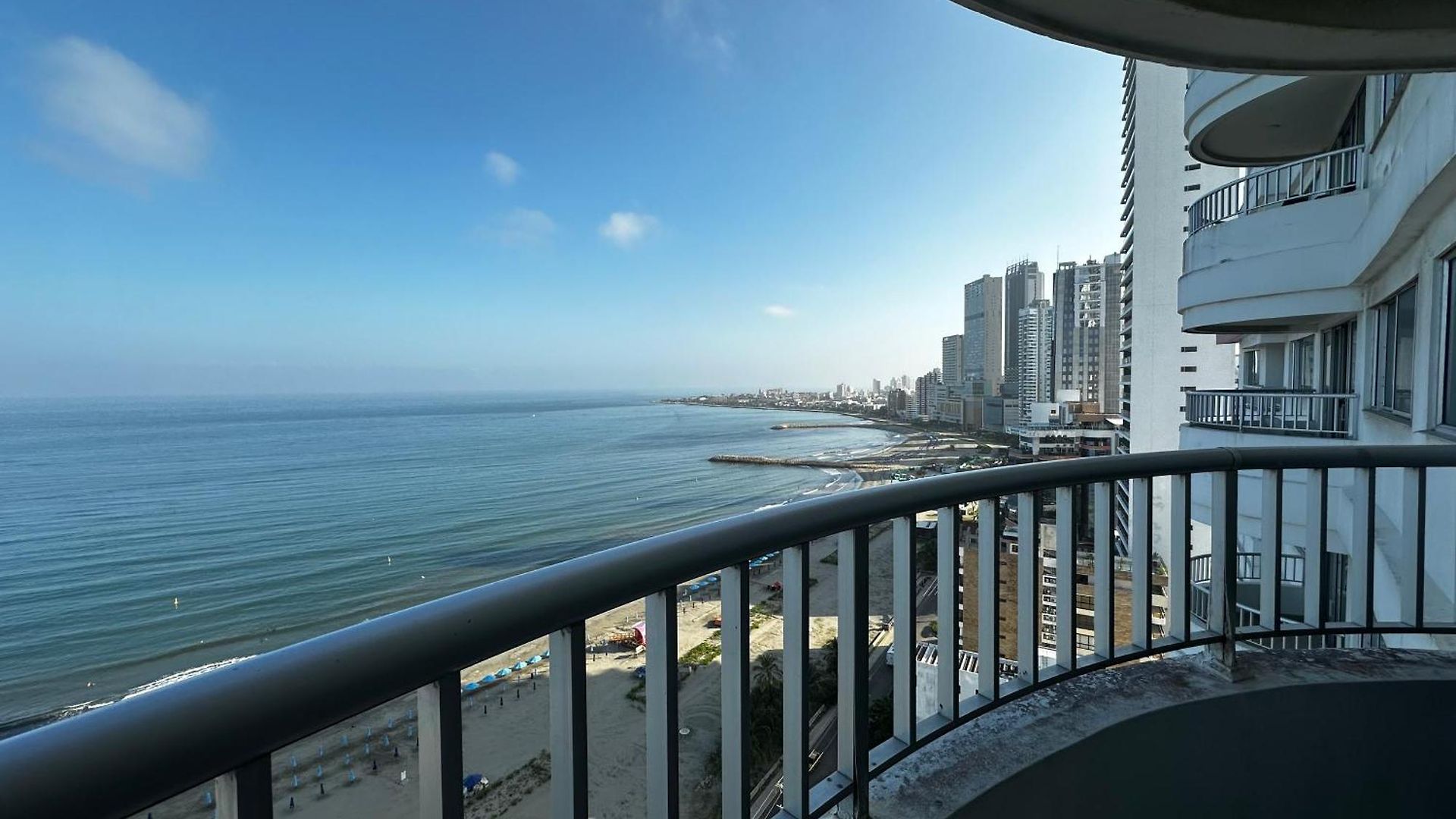 Con Vista Al Mar Piso 19 Bocagrande Apartamento