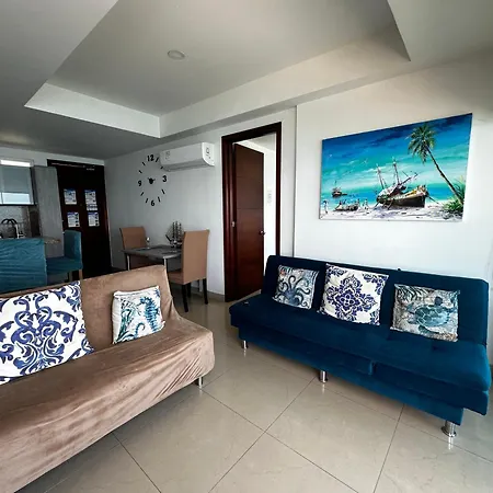 Con Vista Al Mar Piso 19 Bocagrande *