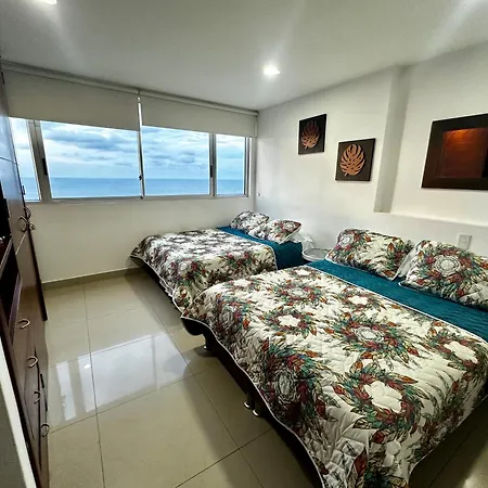 Apartment Con Vista Al Mar Piso 19 Bocagrande Cartagena