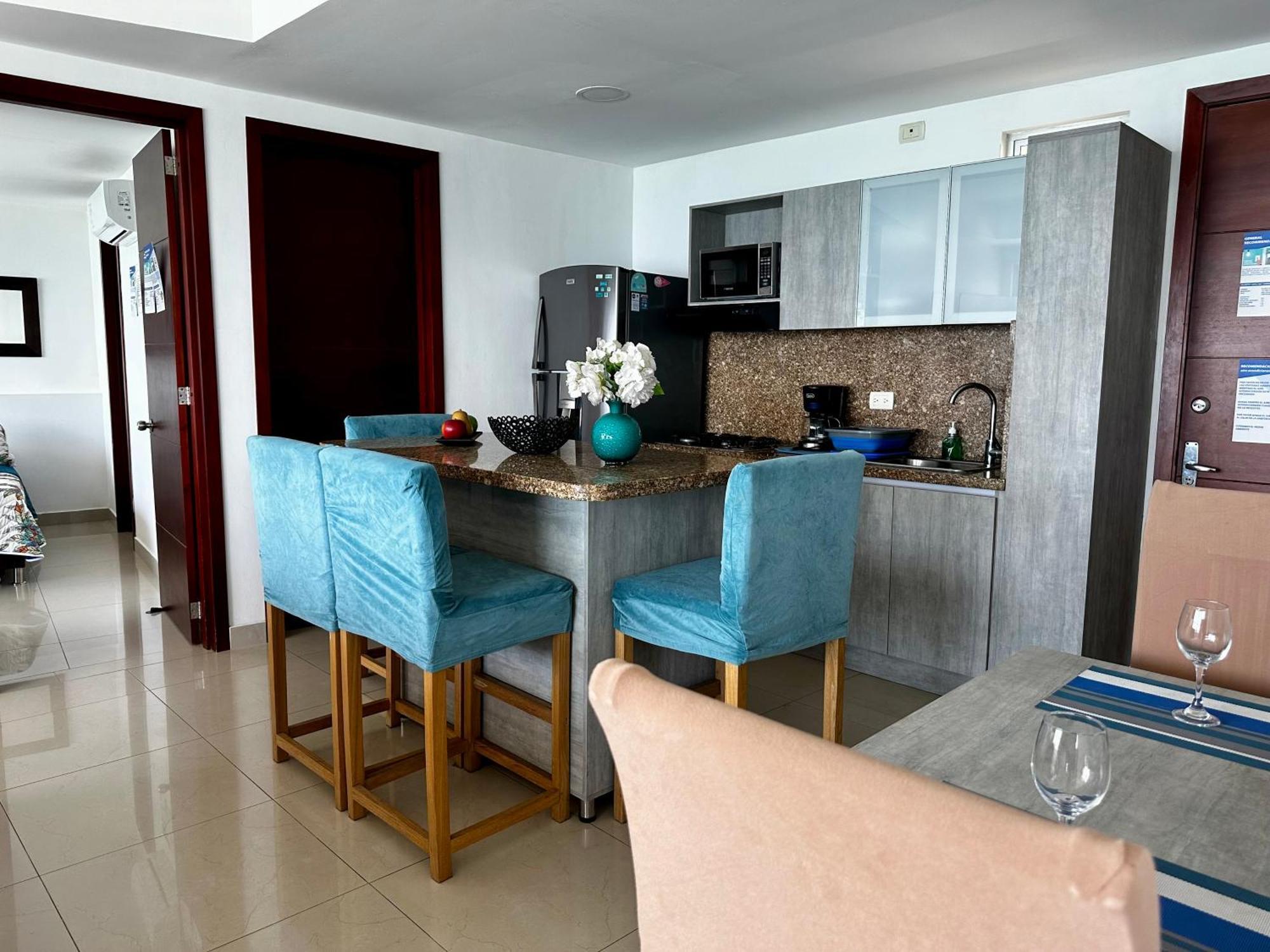 Apartamento Con Vista Al Mar Piso 19 Bocagrande Cartagena