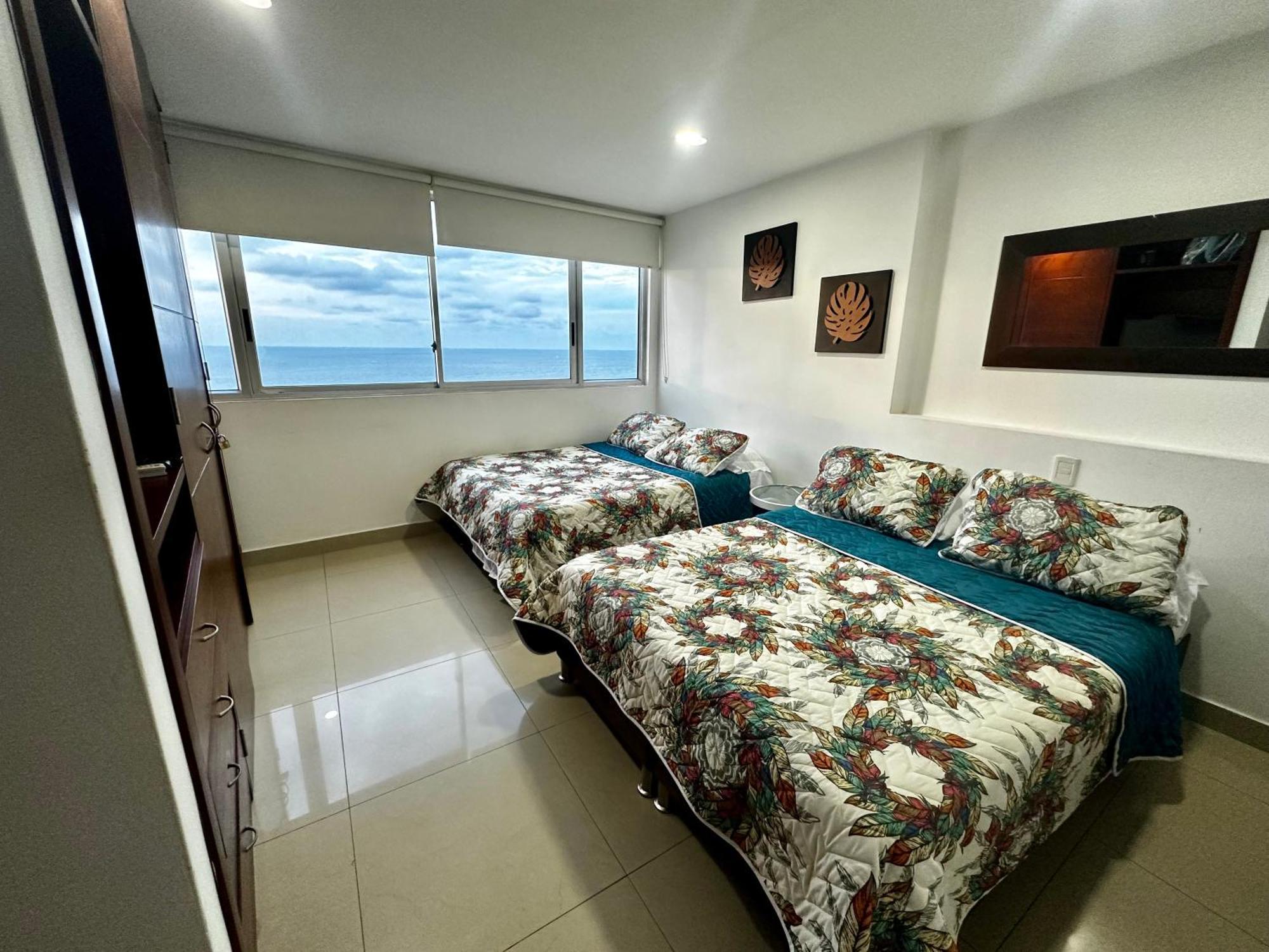 Apartamento Con Vista Al Mar Piso 19 Bocagrande Cartagena